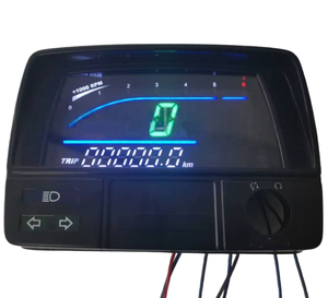New High Quality ABS Material <b>Motorcycle</b> Tachometer <b>Speedometer</b> Digital Display Gear Position Indicator for C70 Modification - Product Image 2