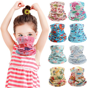 Children's Printed Neck Scarf 20cm Cartoon Outdoor Sports Sunscreen Face Mask Multifunctional Headband - Product Image 3