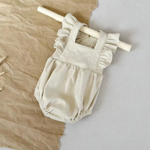 Newborn Cotton Rompers Ins <b>Baby</b> Summer Thin <b>Jumpsuit</b> for <b>Baby</b> Girls Cute and Comfy Newborn Clothes - Product Image 3