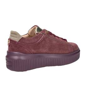 Sneakers Donna Janet & Janet J-402 Beige con Suola Spessa - Product Image 4