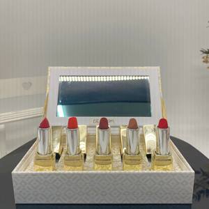 Luxury Brand Makeup Lipstick <b>Set</b> - Gold Tube Velvet Lipstick 1.5g X 5 Gift Box <b>Set</b> - Product Image 3