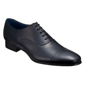 Siyah yüksek kaliteli özel deri elbise erkek erkek resmi ayakkabı