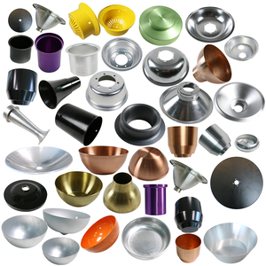 Fabricación de Metal Personalizada CNC, Pantalla de Lámpara de Acero Hemisférica Q235, OEM/ODM, Iluminación de Metal Giratorio, Chapa de Metal Cepillada de 1.4 mm de Espesor - Product Image 4