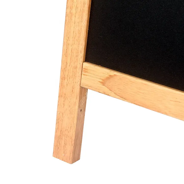 Mejor vendedor de productos de oficina de madera tablones proveedor enseñanza móvil-Junta de doble lados de alta calidad de encargo signo junta