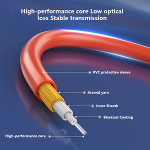 דופלקס pvc כבל תיקון סיבי pvc מחיר טוב LC-LC om1/om2 כבל תיקון סיב אופטי טלאי - Product Image 3