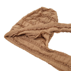 Elegante Pañuelo Largo con Volantes de Loto, Turbante de Moda para Mujer, Gorro para Uso Diario, Envoltura para la Cabeza para Damas - Product Image 5