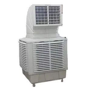 Warehouse cooling system floor standing movable evaporative cooler air conditioning systems mobile air conditioner with wheels