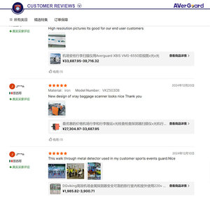 Ai phát hiện X-Ray máy quét hành lý An ninh Hệ thống vật liệu thép cho khách sạn với máy ảnh bao gồm - Product Image 6