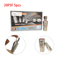 Conectores de Tubería PF+SF PSF 20 30 40 Tipo C, Acoplador Neumático Rápido para Compresor de Aire y Herramientas Neumáticas