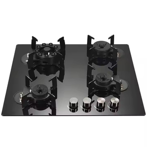 Table <span class=keywords><strong>de</strong></span> <span class=keywords><strong>cuisson</strong></span> à gaz encastrable 5,2 kW à 4 brûleurs en <span class=keywords><strong>verre</strong></span> trempé avec <span class=keywords><strong>protection</strong></span> anti-extinction <span class=keywords><strong>de</strong></span> flamme – Fournisseur OEM professionnel - Product Image 4