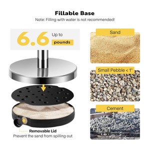 Kiểm soát chất lượng nghiêm ngặt hàng đợi cực vành đai <span class=keywords><strong>stanchion</strong></span> cổng rào cản cảnh báo giao thông kiểm soát đám đông stanchions với dây thừng và cực - Product Image 5