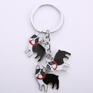 Buena calidad Changzhi venta al por mayor mascota perro estilo mochila llavero accesorios CADENA DE Metal colgante regalo de vacaciones - Product Image 3