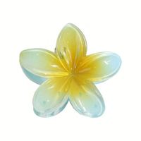 Vente en gros, offre spéciale, pinces à cheveux à fleurs colorées 8cm, accessoires de cheveux à fleurs élégants en plastique pour femmes