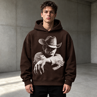 Hoodie Homme Tendance : Vêtement Décontracté Quotidien Moderne – Vente Directe Fabricant en Gros