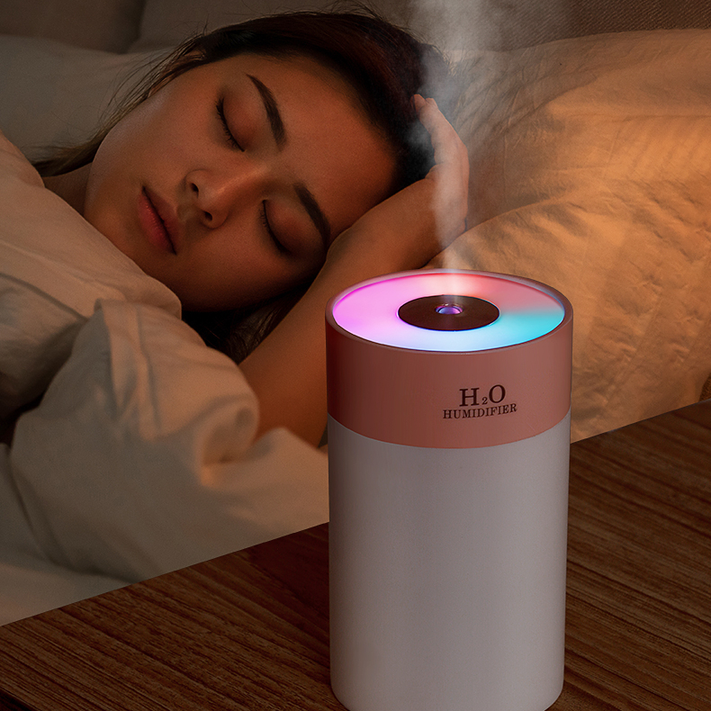 Chambre intelligente mini humidificateur machine portable led Usb Cool Mist Humidificateur de voiture Purificateur d'air Diffuseur H2O Ultrasonique