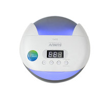 Jinyi Mini lampe à ongles personnalisée 48W Sun7 LED UV sans fil et durable avec synchronisation à plusieurs vitesses et séchoir à gel