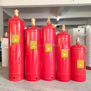 Cilindros de extintor vacíos Equipo de lucha de acero inoxidable de colores Carga de cilindro de 40-180L personalizada en FM200/<span class=keywords><strong>Novec1230</strong></span> - Product Image 1