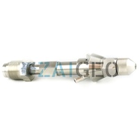 Accessoires jet d'eau ACCU 1-12391 A2 Ensemble de tête de coupe au jet d'eau avec adaptateur vers KMT Valve marche/arrêt Remplacement des pièces de jet d'eau