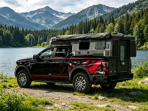 Autocaravana todoterreno de última generación Ford Ranger RV Pickup con vivienda integrada, LHD, para viajes globales. - Product Image 2