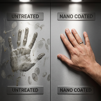 Revêtement céramique nano anti-traces de doigts A1, qualité industrielle, pour l'entretien de l'acier inoxydable, transparent comme l'eau