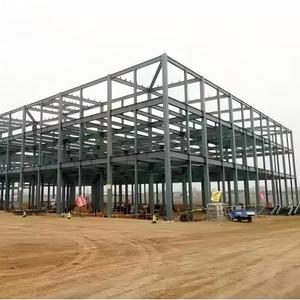 Edificio de Estructura de Acero Ligero Galvanizado en Caliente Personalizado para Taller Industrial y Fábrica Prefabricada - Product Image 1