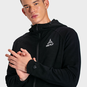 310140 Blank Full Zip Sweat à capuche d'entraînement sportif urbain pour hommes - Product Image 3