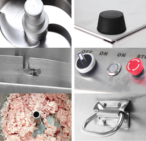 ステンレス製卓上3L/4L/6L/10L/15L小型食品カッターブレンダーチョッパーマシンチリ/ニンニク/ピーナッツ/フルーツ用 - Product Image 2