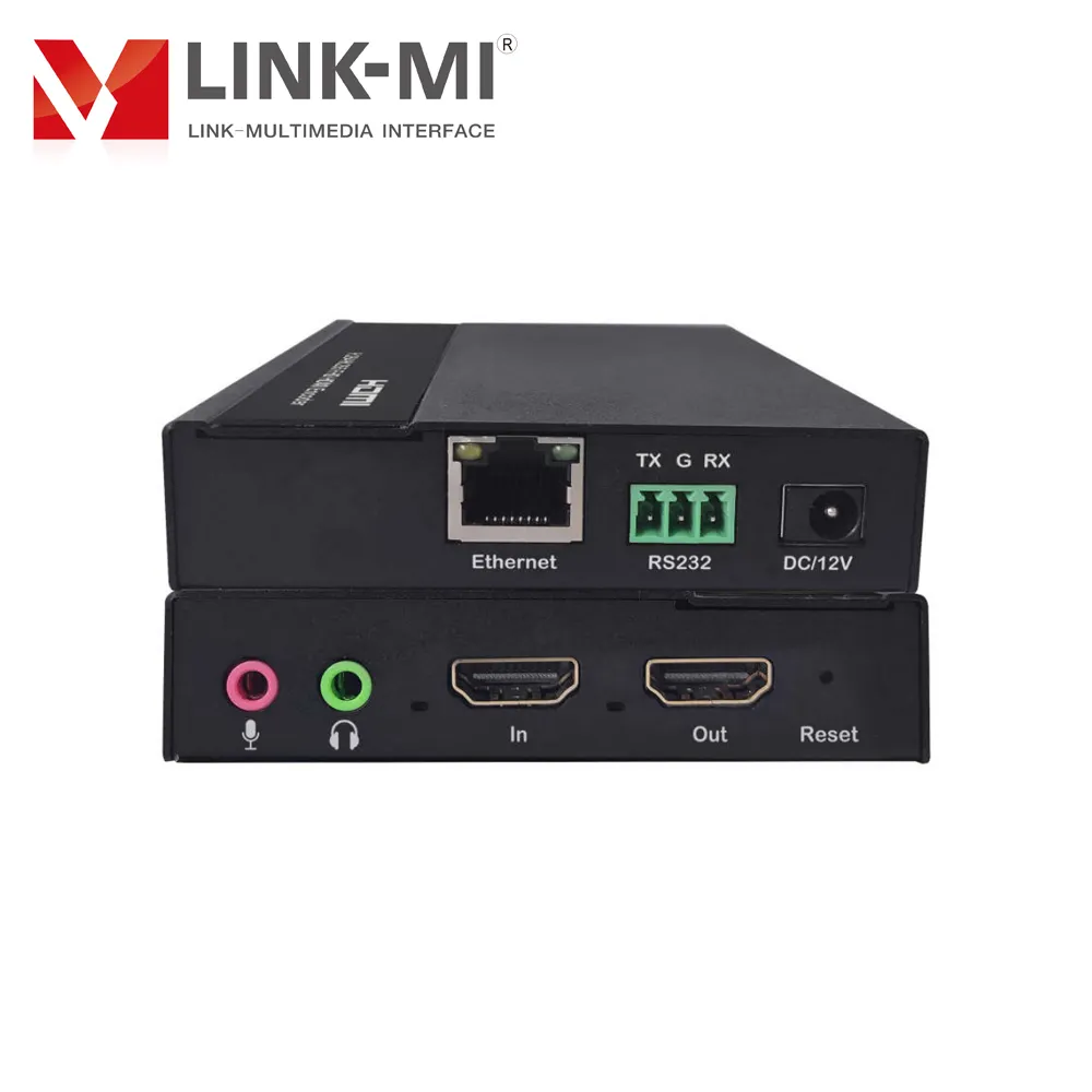 LINK-MI H.265/264 HDMI Encoder untuk IP TV, 1080P60Hz, RS232, Ekstrak Audio, Mendukung Jaringan RTMP/Rtmp/RTP/UDP Protokol Jaringan 1000M