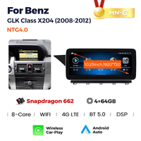 Système Android Navifly Snapdragon 680 1920*720p autoradio pour Benz GLK Class X204 avec jeu de voiture Android auto