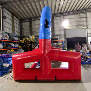 Dardo <span class=keywords><strong>de</strong></span> Fútbol Inflable <span class=keywords><strong>de</strong></span> 13 pies, <span class=keywords><strong>Juego</strong></span> Deportivo al Aire Libre para Niños y Adultos, Tablero <span class=keywords><strong>de</strong></span> Dardos <span class=keywords><strong>de</strong></span> Fútbol con Pelotas - Product Image 6