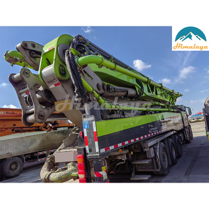 Original 70m 75m 100M Zoomlion Sany Diesel bomba de hormigón usada de China con camión Howo Sitrak Scania - Product Image 4
