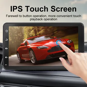 7 inch màn hình cảm ứng xe xách tay không dây Carplay Android Auto Car đài phát thanh đa phương tiện Player Car Stereo