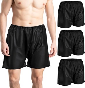 Calzoncillos Boxer Negros Desechables para Hombre, Ropa Interior Desechable para Salón, Spa y Uso Masculino - Product Image 1