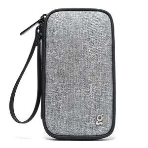 卸売ホット販売カスタマイズファッションユニセックス小型ミニ財布カスタムロゴハンドバッグ携帯電話バッグ携帯電話バッグケース