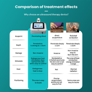 Peralatan Fisioterapi Terapi Ultrawave Konstruksi Logam Garansi 1 Tahun untuk Rehabilitasi Hewan Pengelolaan Nyeri - Product Image 3