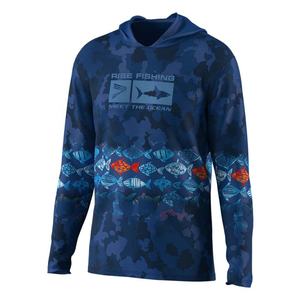 Diseño Personalizado OEM, Ropa de Pesca de Secado Rápido para Verano, Camisetas de Pesca Impermeables - Product Image 1