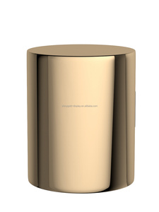 Bolsa de joyería de plata y oro cromado personalizada, exhibición de maniquíes en la isla, plataforma que fluye, tienda de ropa, mesa de exhibición - Product Image 6