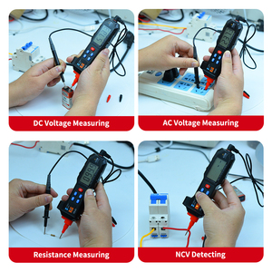 Máy đo vạn năng kỹ thuật số kiểu bút cầm tay 6000 đếm, đa chức năng, tích hợp chức năng phát hiện điện áp không tiếp xúc (NCV) - Product Image 6