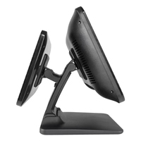 Terminal Punto de Venta Portátil de Aleación de Aluminio con Pantalla Dual de 15.6 Pulgadas, Sistema de Punto de Venta con Impresora, Software Windows 7/10