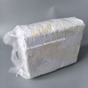 Trapos de Limpieza Industriales Resistentes, 100% Algodón, Trapos de Felpa Blancos para Limpieza - Product Image 1