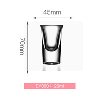 Ensemble de verres à liqueur en céramique blanche, série de verres à liqueur, vente en gros pour bar