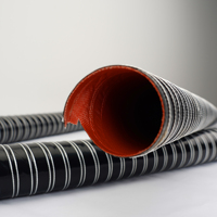 2024 pabrik harga grosir Exhaut suhu tinggi silikon ventilasi saluran udara saluran tahan fleksibel