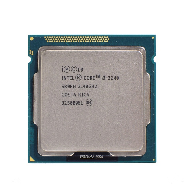 Intel I3 3240 Dual-Core 3.4Ghz Lga 1155 Tdp 55W 3Mb Cache I3-3240 Cpu Processor 40