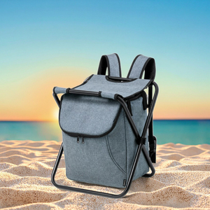 Silla Plegable Portátil para Exteriores, Diseño Moderno, <span class=keywords><strong>Multifuncional</strong></span>, Aislamiento Térmico, <span class=keywords><strong>Banco</strong></span> para Camping, Playa y Pesca - Product Image 1