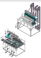 Kosteneffectieve volledig intelligente kleurenbonensorteermachine voor sojabonen, maïs, noten, fruit & tarwe met CCD en variabel licht PLC