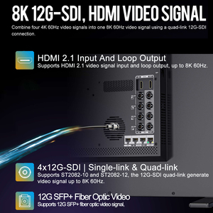 Écran de diffusion télévisuelle Lilliput UQ31 31,5 pouces 1000 nits haute luminosité HDR 3D-LUT 4K 12G-SDI HDMI2.1 - Product Image 4