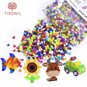 Bán Buôn Tùy Chỉnh 500 gam/túi <span class=keywords><strong>DIY</strong></span> Thủ Công Mỹ Nghệ Quà Tặng 5Mm Nhựa Giáo Dục Khác Câu Đố Đồ Chơi Cầu Chì Hama Perler Hạt - Product Image 2