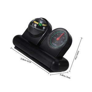 <span class=keywords><strong>Boussole</strong></span> de voiture avec thermomètre, guide de navigation multifonctionnel à monter sur le tableau de bord, <span class=keywords><strong>boussole</strong></span> directionnelle pour accessoires de véhicule automobile - Product Image 5