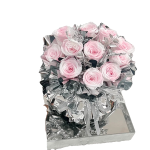 Flores Eternas Preservadas Hechas a Mano <span class=keywords><strong>Aurora</strong></span> Rose para Pascua, Día de San Valentín, Navidad, Aniversario, Graduación y Propuestas - Product Image 5