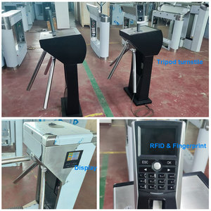 Bán Hot Quá Cảnh lối vào Exit tốc độ SWING turnstiles cổng RFID thẻ kiểm soát truy cập một bên bị khóa phòng tập thể dục Tripod turnstiles - Product Image 2